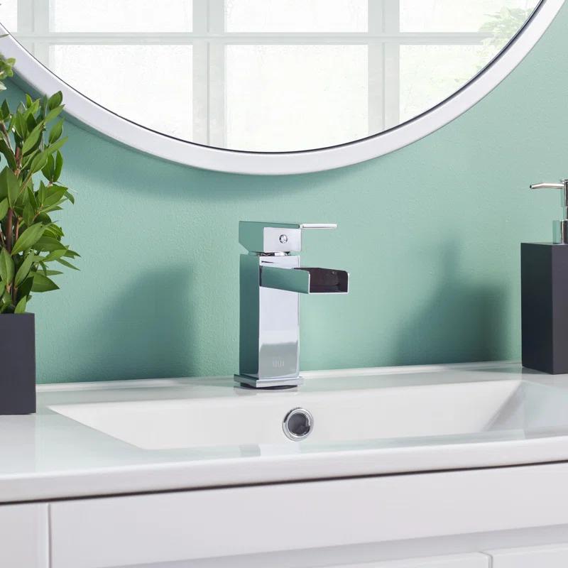 Calm Single-Hole Bathroom Faucet
