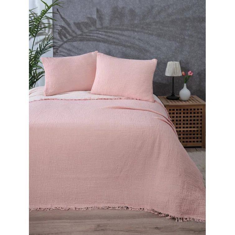 sussexhome Muslin Cotton Coverlet