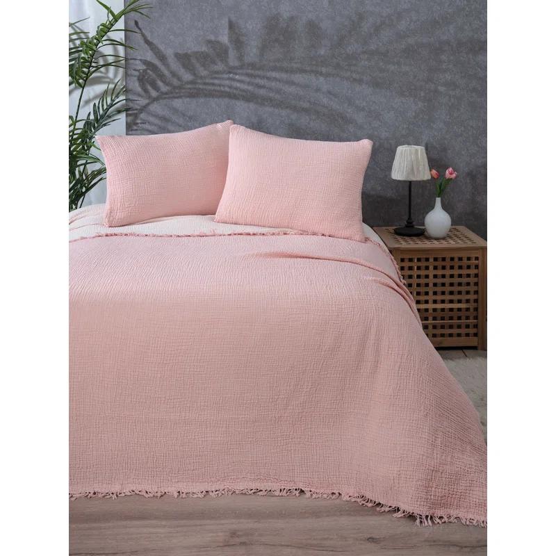 sussexhome Muslin Cotton Coverlet
