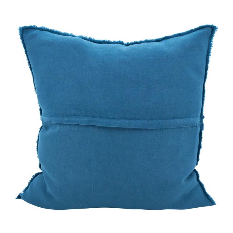 Linen Reversible Throw Pillow