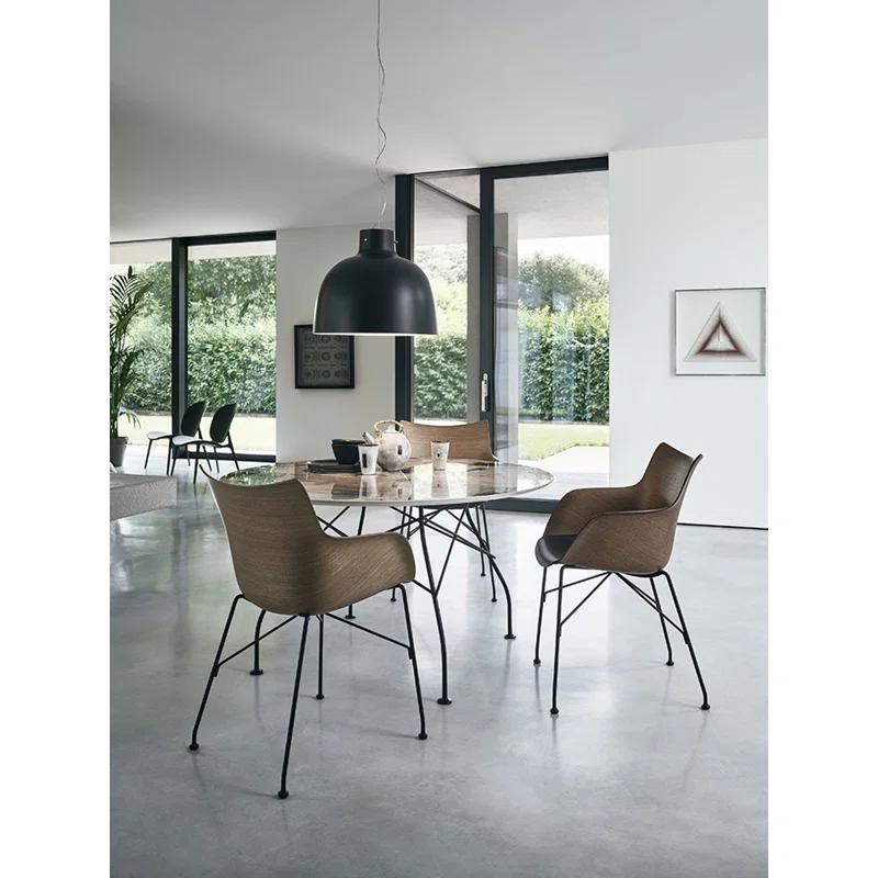 Kartell P/Wood Side Chair | Wayfair