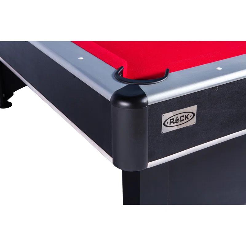 RACK Pool Tables RACK Scorpius 7-Foot Multi Game with Table Tennis Billiard/Pool Table Tennis (Red)