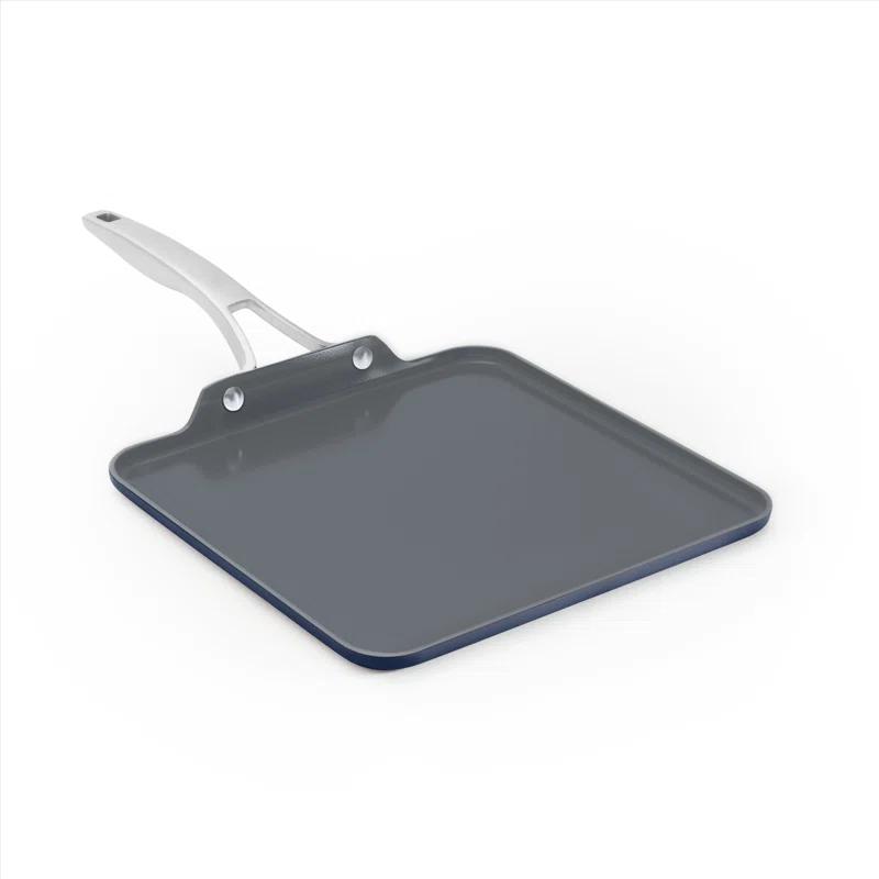 Calphalon Calphalon  Premier Ceramic Nonstick 11" Square Griddle, Mushroom Gray