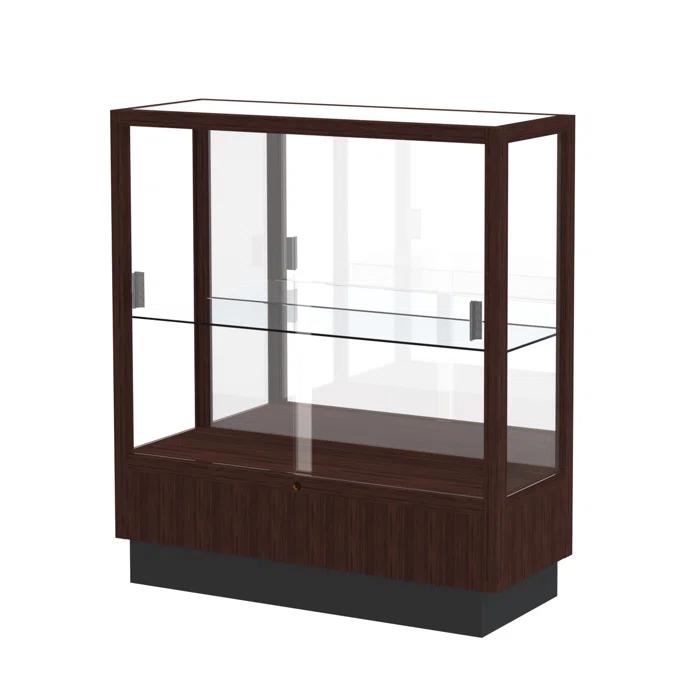 Ghent Heritage Series 40'' H x 36'' W Wood Display Cases