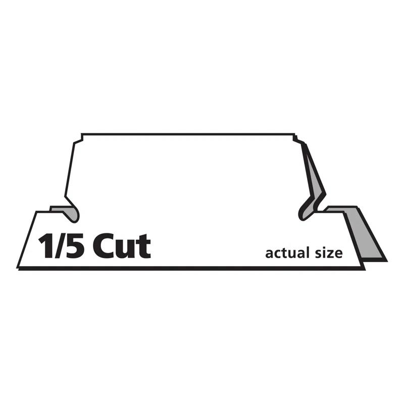 Avery Consumer Products Avery® Print/Write-On Hanging Tabs Paper Hanging Files Cabinet