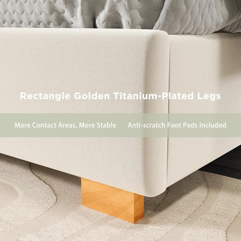 Willa Arlo™ Interiors Duncanville Upholstered Platform Bed