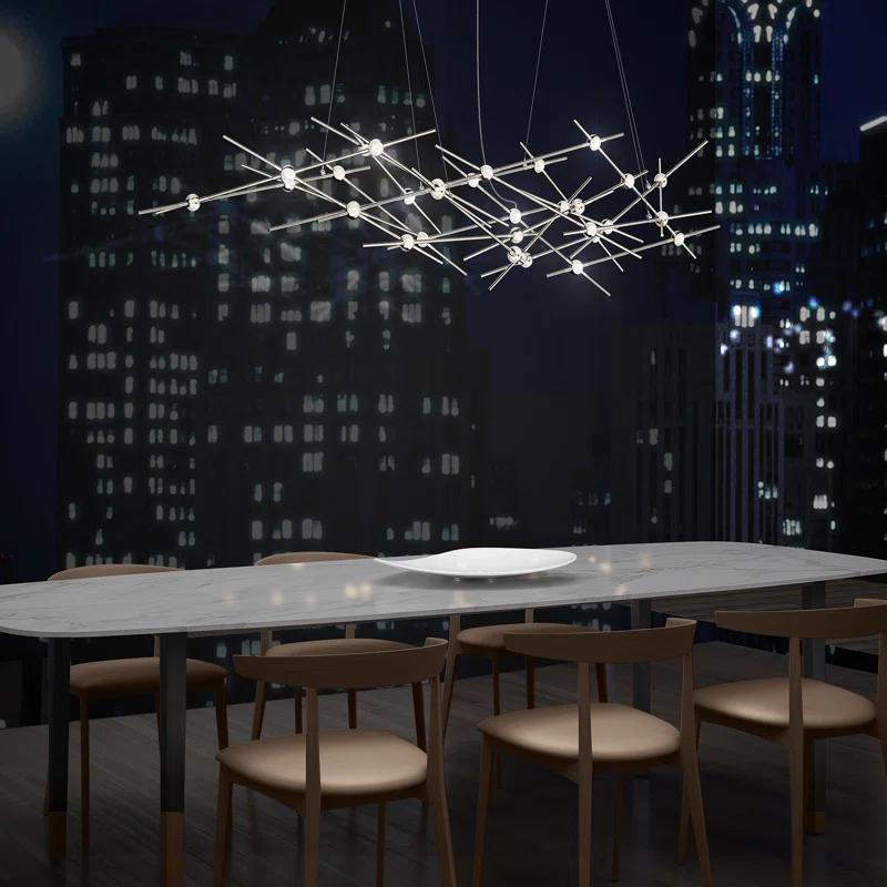 Constellation 25 - Light Dimmable LED Geometric Chandelier