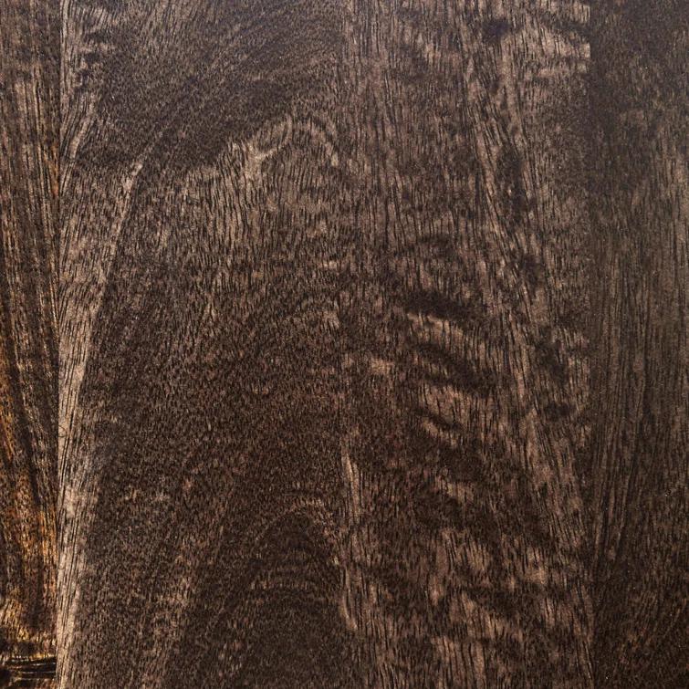 Redford 73" Dark Brown Mango Wood Mid-Century Modern Buffet Sideboard