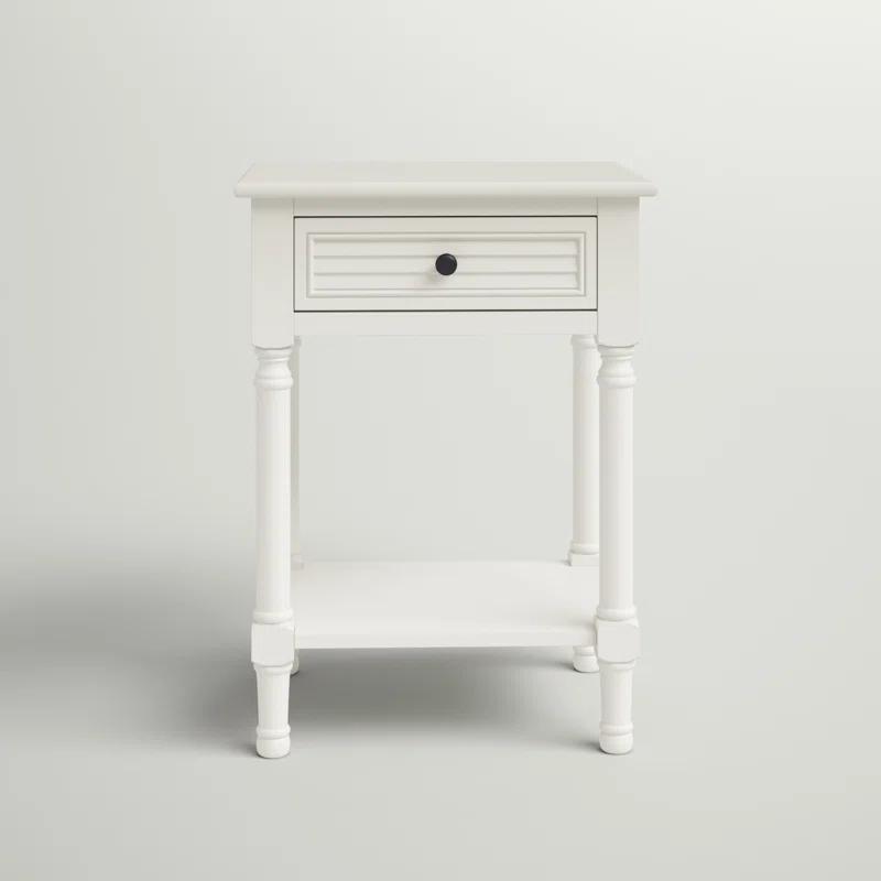 Russ End Table with Storage