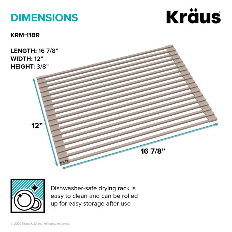 Kraus Kore Over the Sink Dish Rack