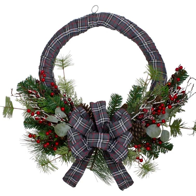 Northlight Seasonal Faux Berry Plastic 24'' Wreath