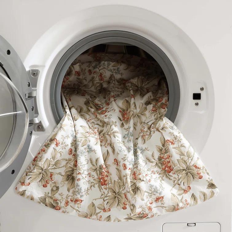 Laura Ashley Laura Ashley Bramble Floral Cotton Reversible Comforter Set