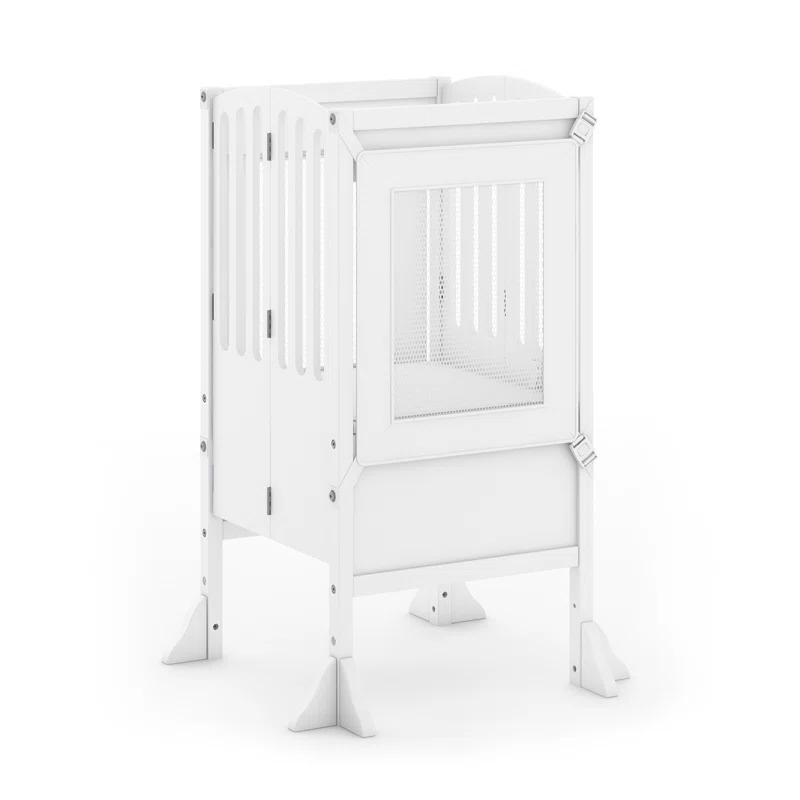 Guidecraft Contemporary Kitchen Helper Foldable Step Stool