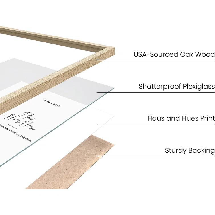 Haus and Hues Darious Wood Picture Frame
