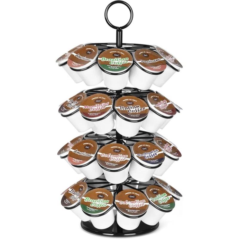 Anadea Carousel Holder and Organizer for 36 Pods - Spins 360 Degrees, Detachable