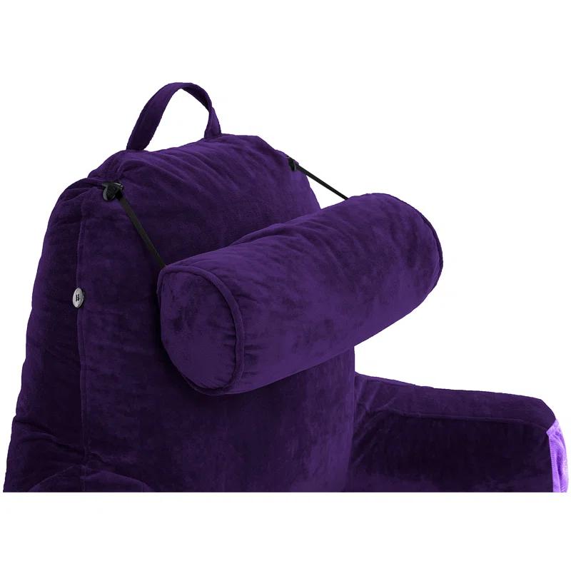 Husband Pillow Microsuede Indoor/Outdoor Throw Pillow