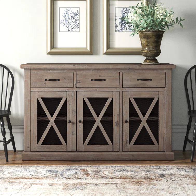 Bianca Solid Wood Sideboard