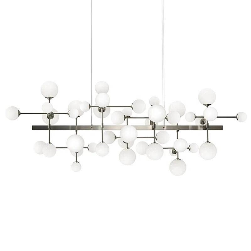 Nebula 11 - Light Dimmable LED Kitchen Island Linear Chandelier