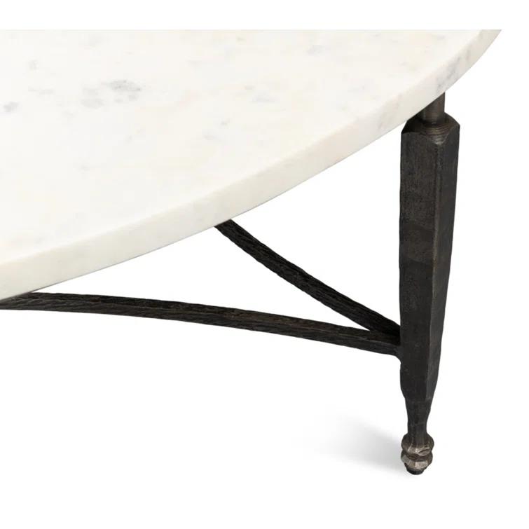 Sarreid Ltd Mykos Marble Top Coffee Table