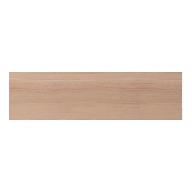 WM392 1"D x 2 3/8"W x 96"L Solid Wood Stain Chair Rail Molding