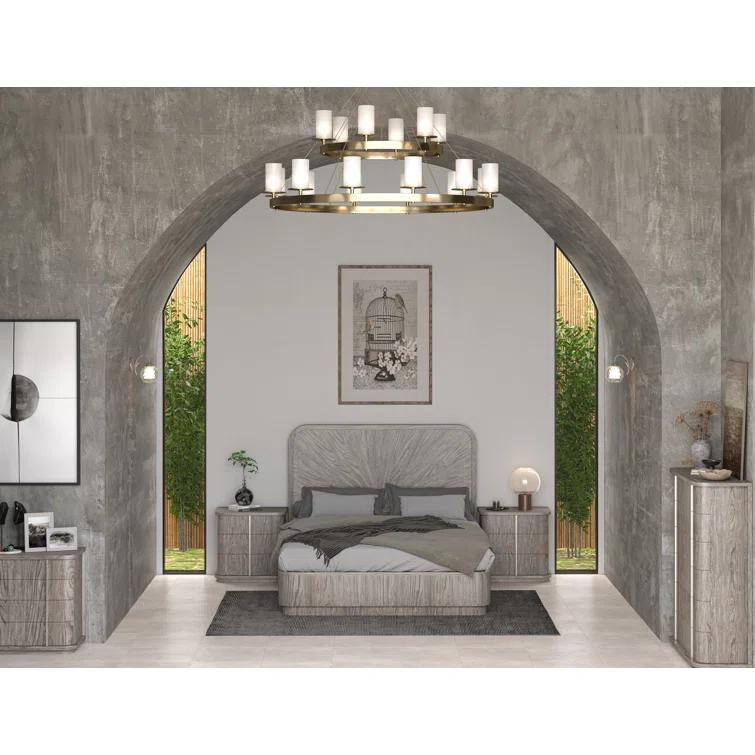 Solid Wood Platform Bed