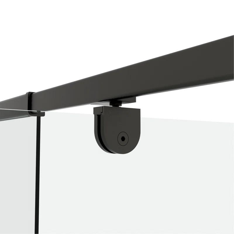 Arch Glass Designs 11DD131873LTS 38-42" W x 71" H Flush Glass Shower Door Reversible Installation