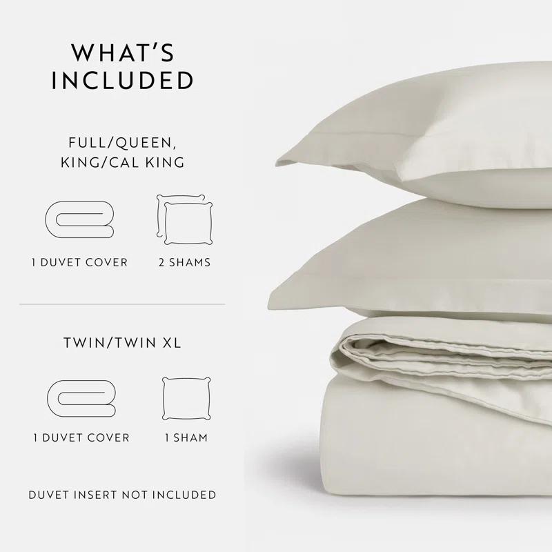 Becky Cameron Vintage Washed Long-Staple Sateen Cotton Duvet Cover Set
