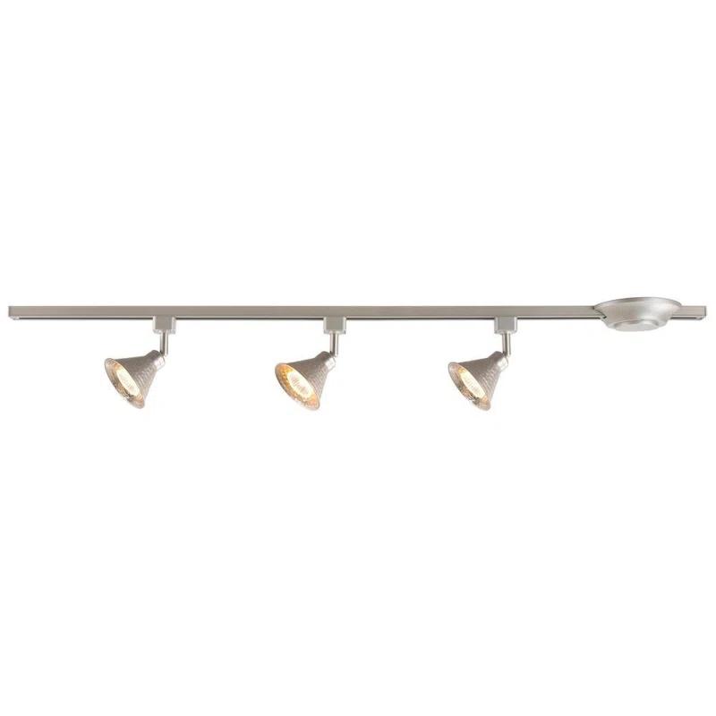 Rainbow Lighting 44'' 3 -Light Track Track Kit with Dimmable and Adjustable Head