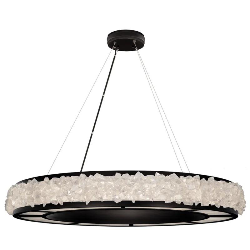Arctic Halo 12 - Light Drum Chandelier