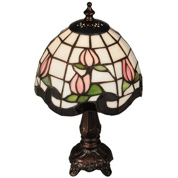 Meyda Lighting Roseborder Table Lamp
