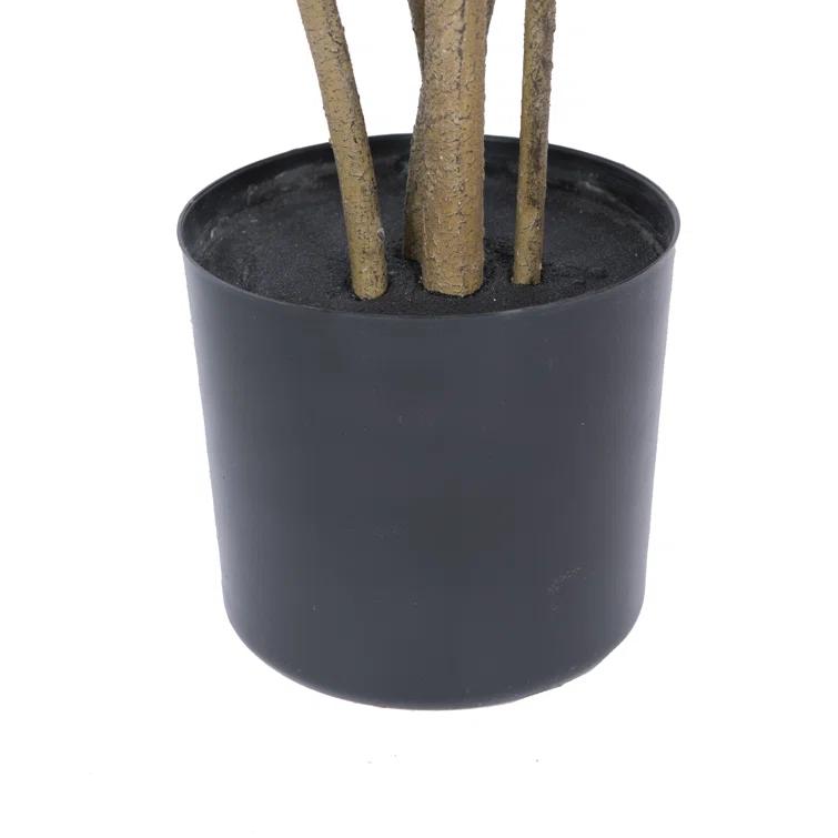 Primrue Artificial Green Potted Cotinus Coggygria Tree