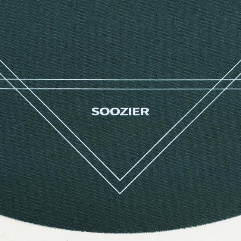 Soozier 24 inch Round Poker Mat, Texas Hold'em Non-Slip Rubber Poker Table Top, Water-Resistant Portable Poker Table Mat with Smooth Surface Carrying Bag