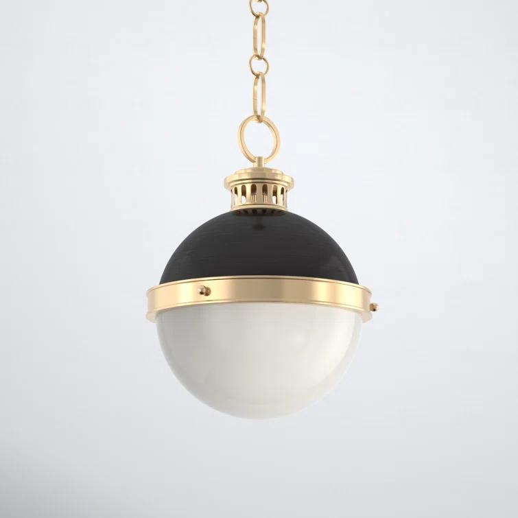 Manila Single Light Glass Pendant