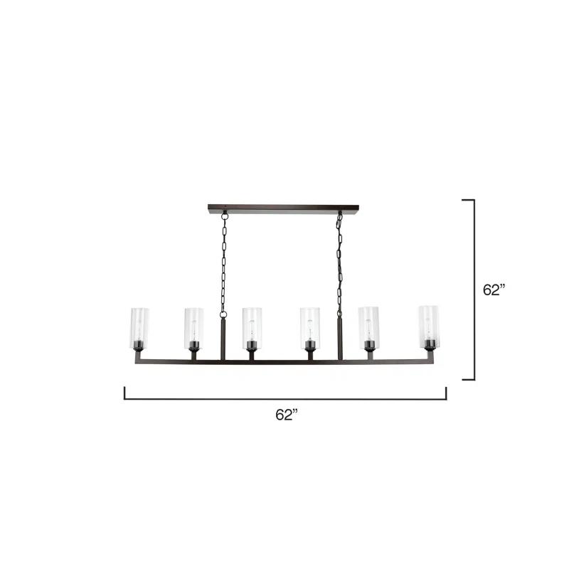 Jamie Young Company 6 - Light Kitchen Island Pendant