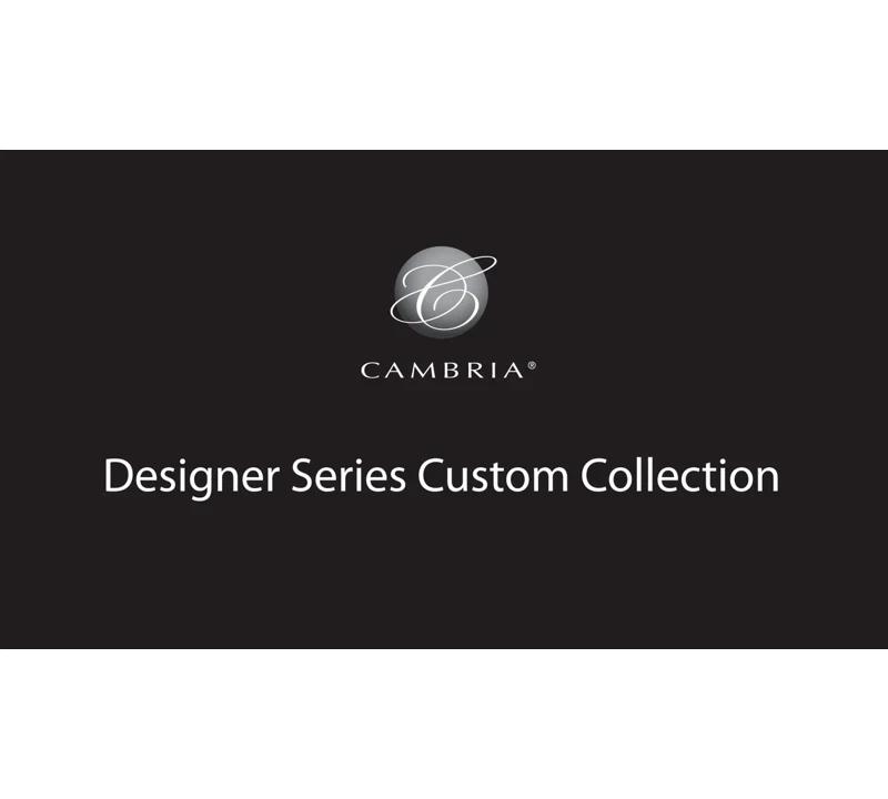 MODE Cambria Designer Series Premium 1-1/8 in Larger Dia. Non-Adjustable Curtain Rod and Designer Brackets