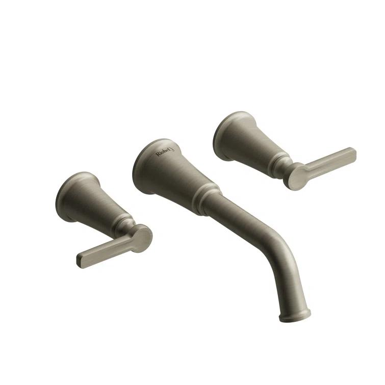 Riobel Momenti Wall Mount Lavatory Faucet MMSQ03JBN