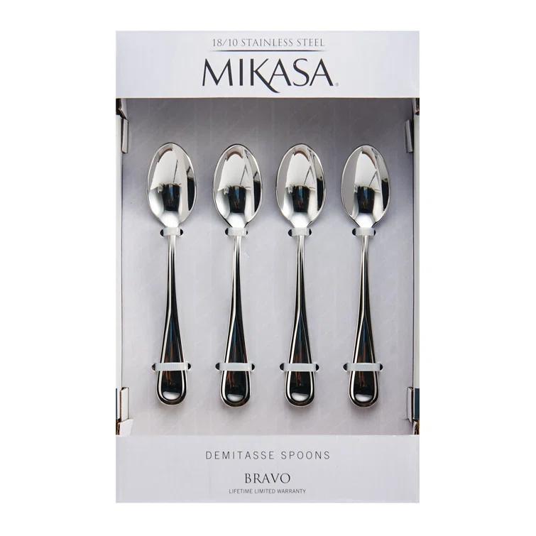 Mikasa Mikasa Bravo 18/10 Stainless Steel Coffee Spoons (Set of 4)