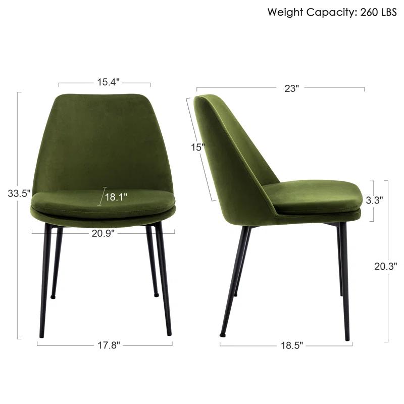 Wallace Velvet Dining Chair