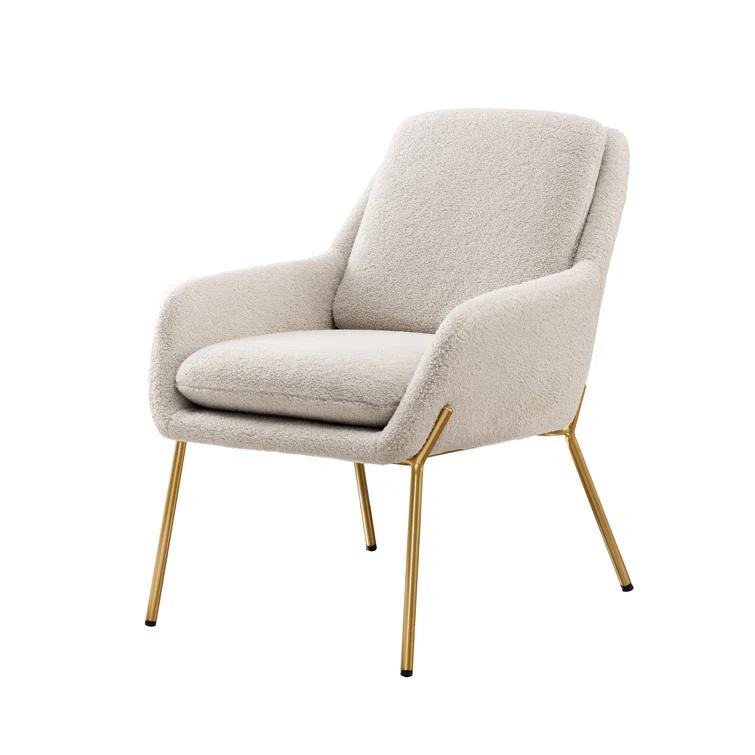 Everly Quinn Contemporary Upholstered Accent Chair