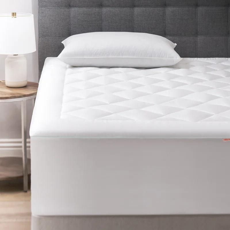Tencel Quilted Down Alternative Mattress Pad