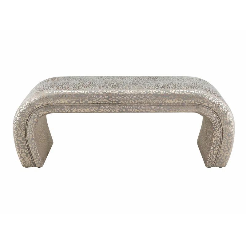 TOV Furniture Kenya Polyester Upholstered Bench