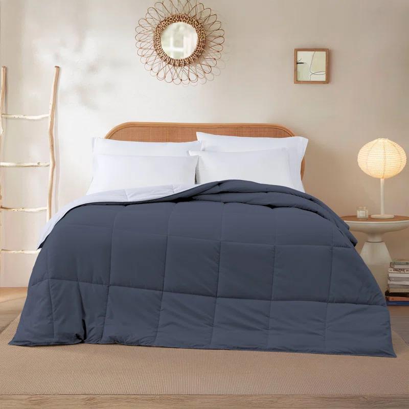Modern Threads Modern Threads Sanctuary by PCT Down Alternative Microfiber Quilted Reversible Comforter & Duvet Insert - Soft, Comfortable Alternative to Goose Down - Bedding for All Seasons