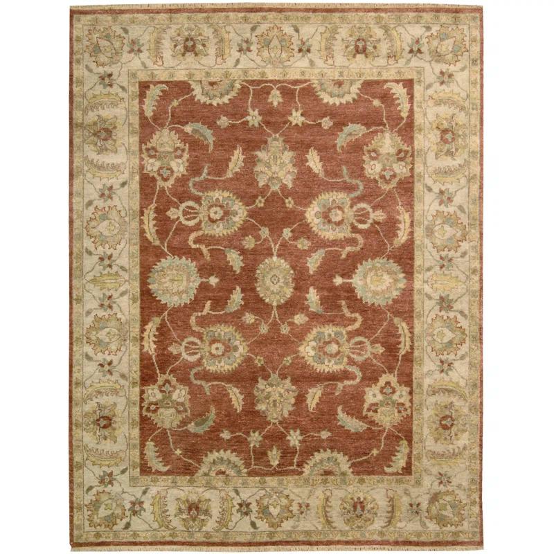 Charlton Home® Grandos Rust Oriental Rug