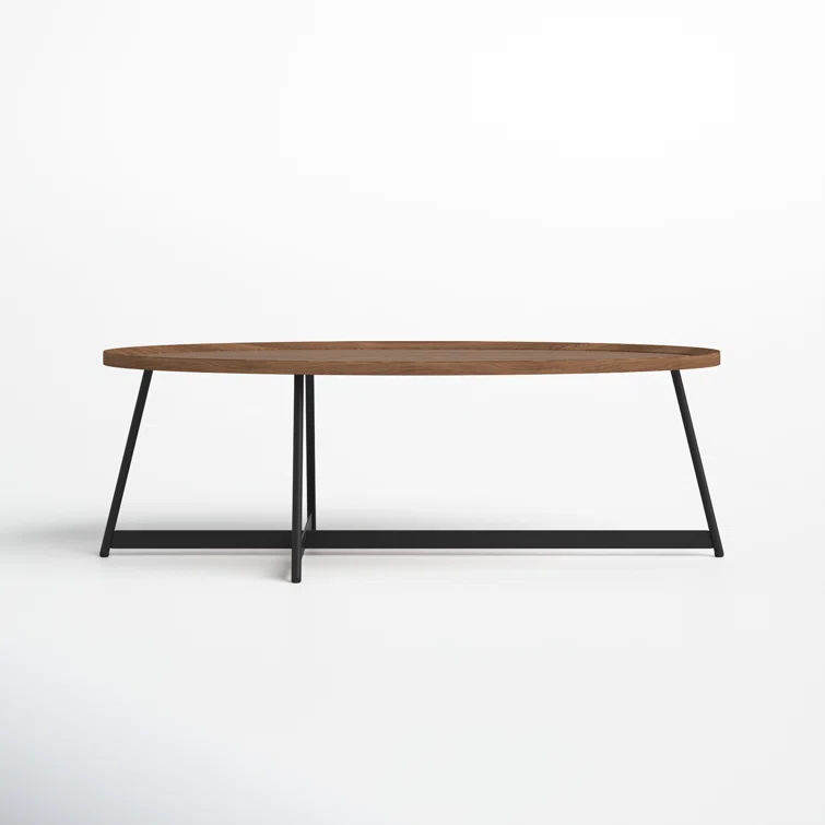 Gweneth Oval Coffee Table - Walnut