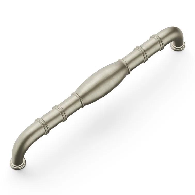 Hickory Hardware Williamsburg Collection Appliance Pull - 12" Center to Center Cabinet Pull Stainless Steel - Farmhouse Hardware for Drawers & Cabinets