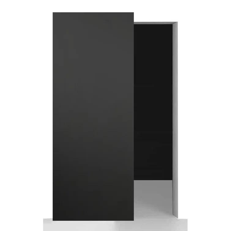 Belldinni Optima Paneled Manufactured Wood Composite Solid Core Interior Sliding Hidden Barn Door With Base Board With Installation Hardware Kit | Wayfair