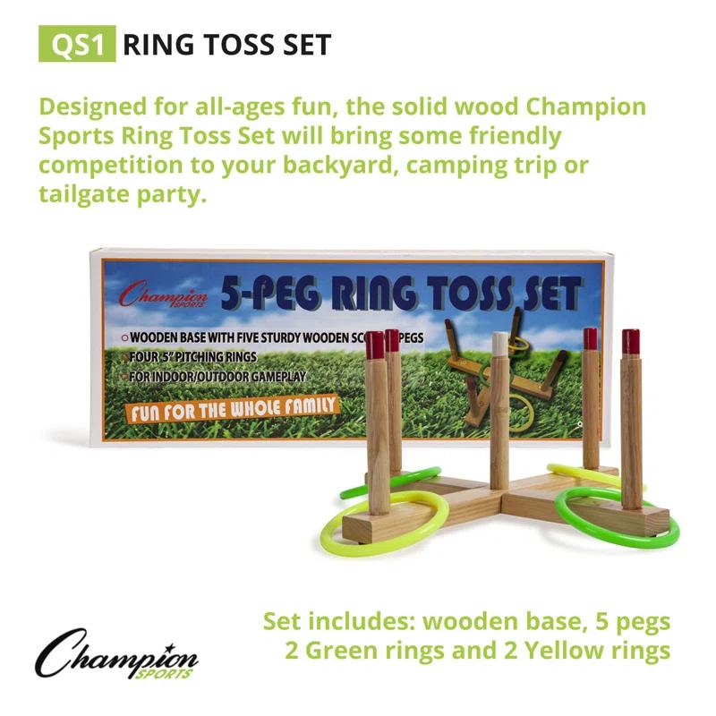 Champion Sports Champion Sports Washer And Ring Toss