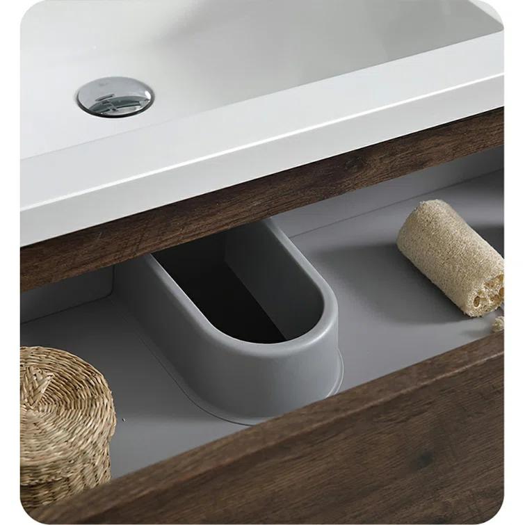 Fresca Lazzaro 24" Freestanding Single Modern Bathroom Cabinet - Cabinet Only (Top and Sink Not Included)