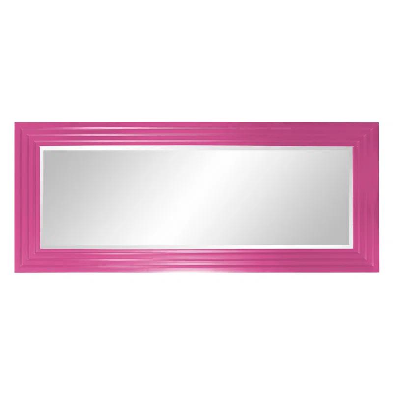 Trule Amy Wood Flat Wall Mirror