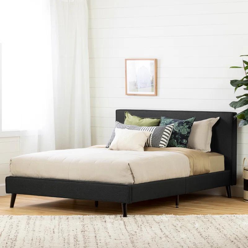 South Shore Gravity Queen Upholstered Platform Bed